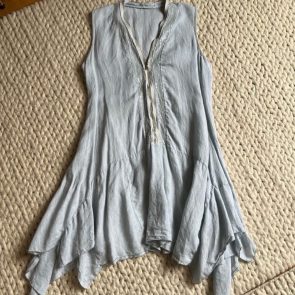 Alessia Pacini flowy sleeveless top